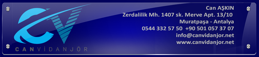 Can Vidanjr - Antalya